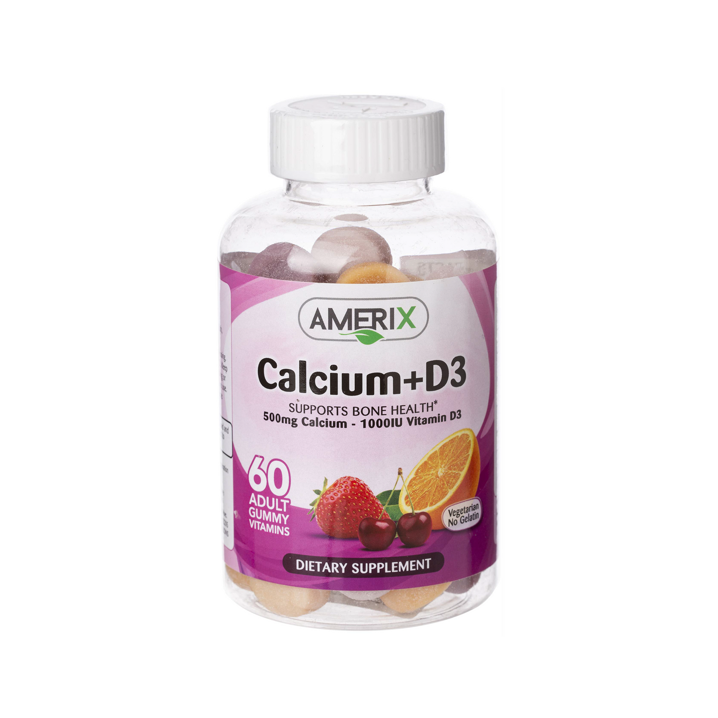 Amerix Calcium+D3 Adult Gummy 60'S