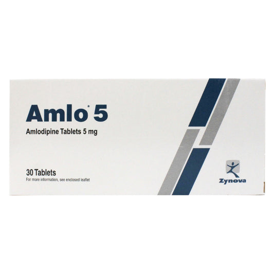 Amlo 5mg Tablets 30'S