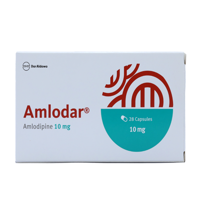 AMLODAR 10MG CAPSULES 28'S