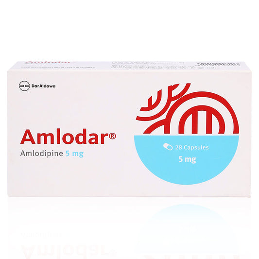 Amlodar 5mg Capsules 28'S