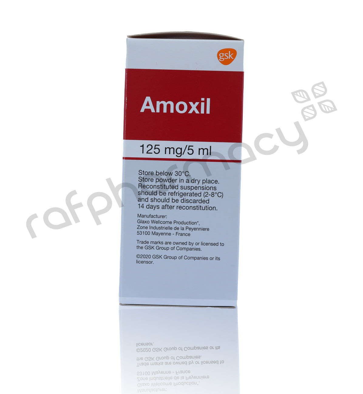 Amoxil 125mg Suspension 100ml