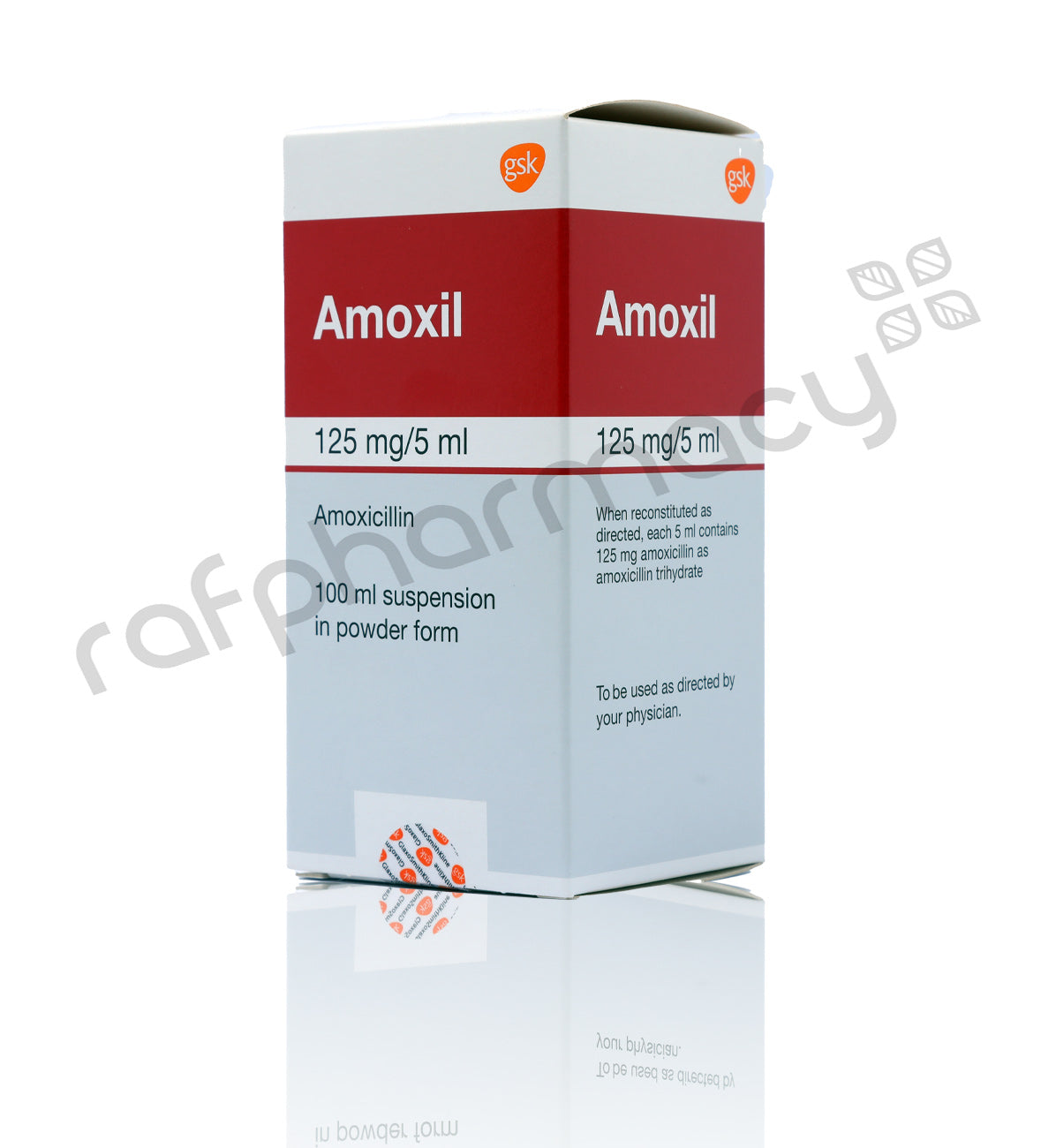 Amoxil 125mg Suspension 100ml