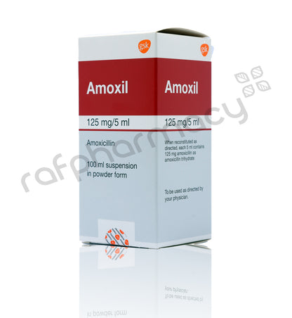 Amoxil 125mg Suspension 100ml