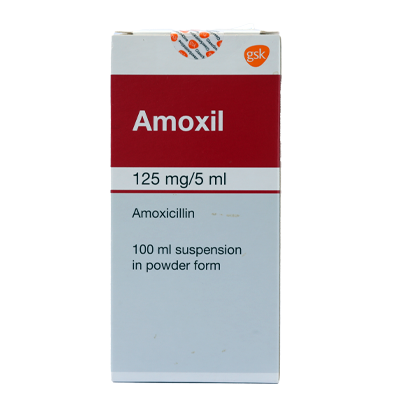 Amoxil 125mg Suspension 100ml