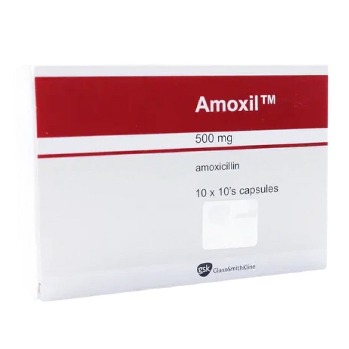 Amoxil 500mg Capsules 20'S