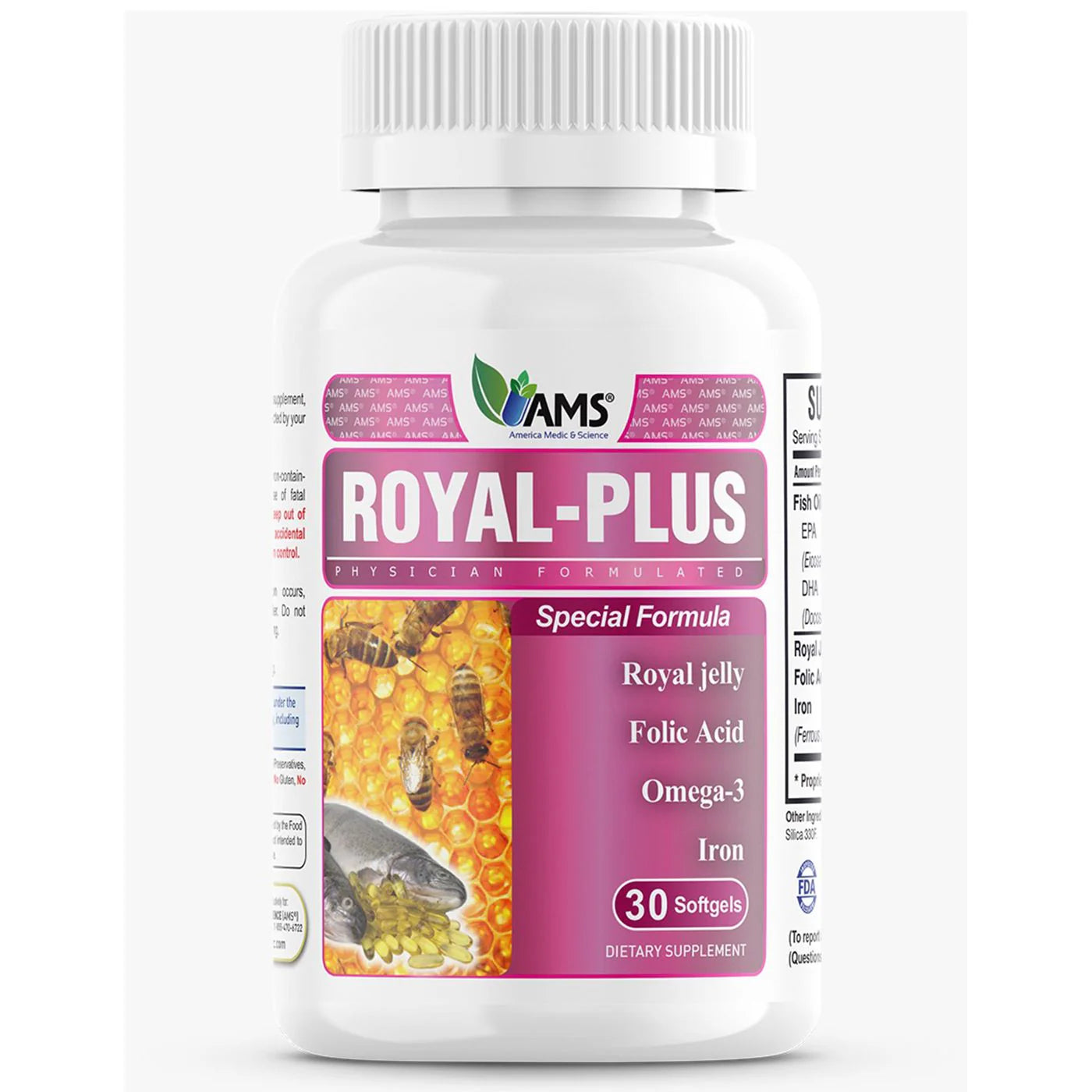 Ams Royal Plus Softgel 30'S
