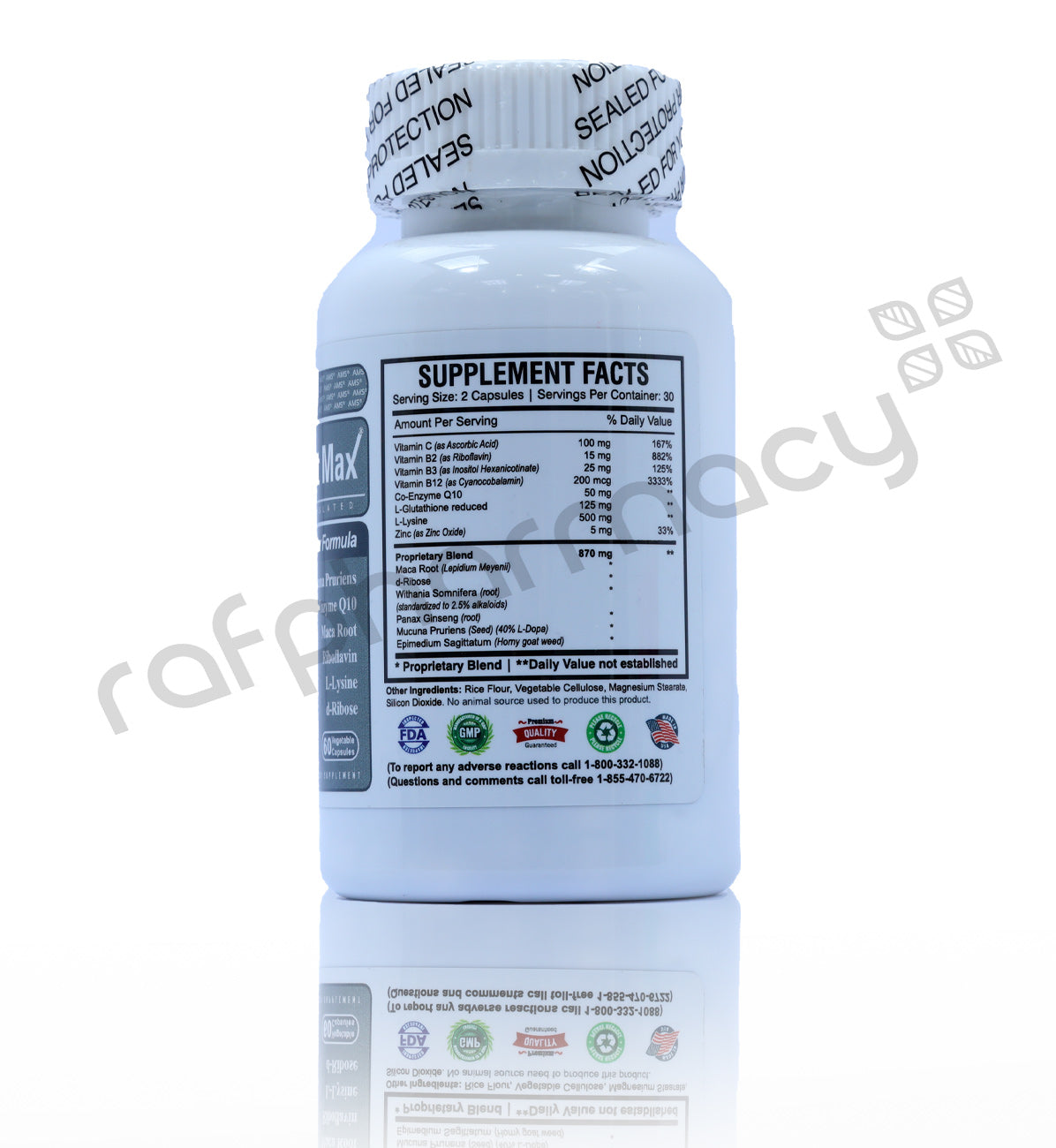 AMS SPERM COUNT MAX CAPSULES 60'S Raf Pharmacy AMS SPERM COUNT MAX CAPSULES 60'S Raf Pharmacy
