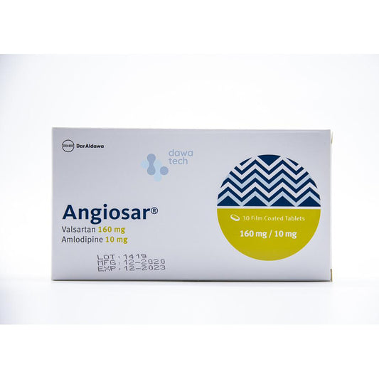 Angiosar 160/10mg Tablet 30'S