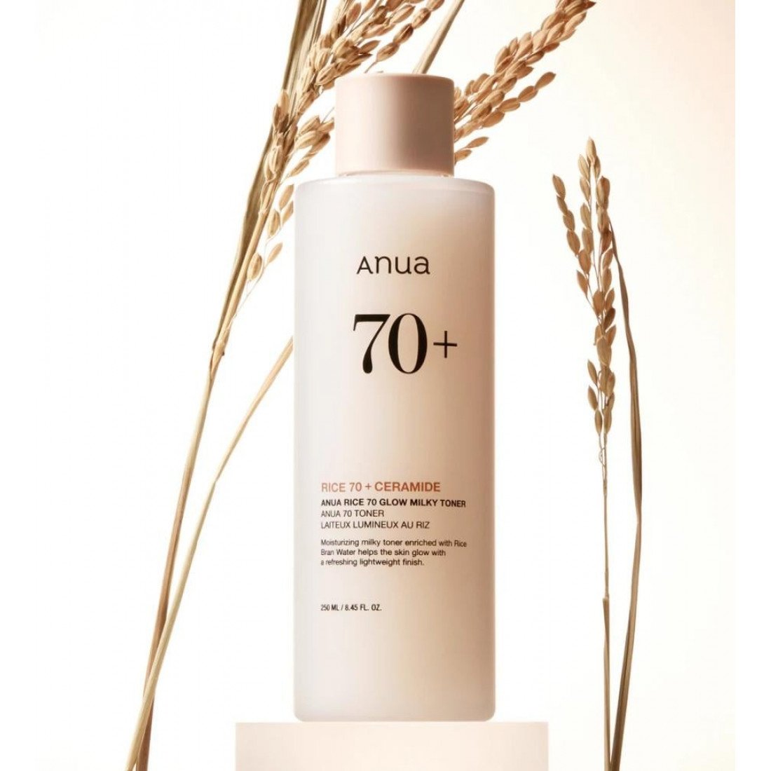 Anua 70+ Rice Ceramide Glow Milky Toner 250ml