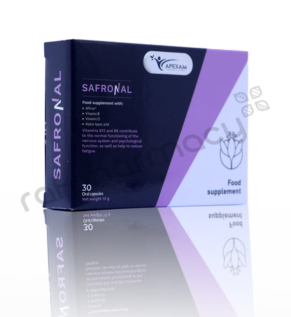 APEXAM SAFRONAL CAPSULE 30'S