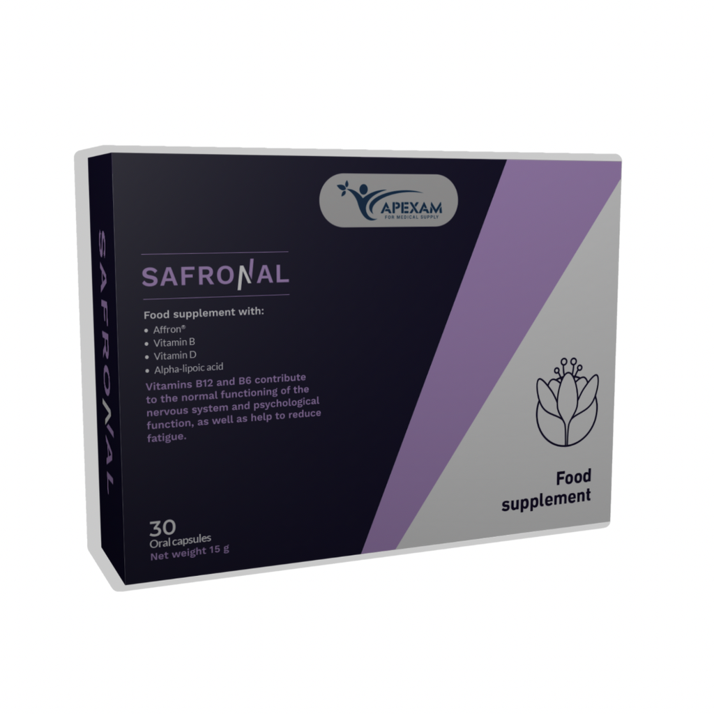 APEXAM SAFRONAL CAPSULE 30'S