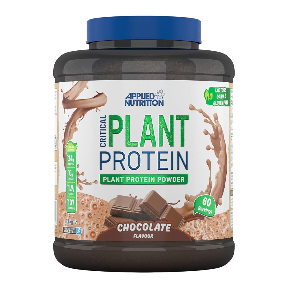 APPLIED NUTRITION CRITICAL PLANT PROTEIN POWDER CHOCOLATE 1.8KG