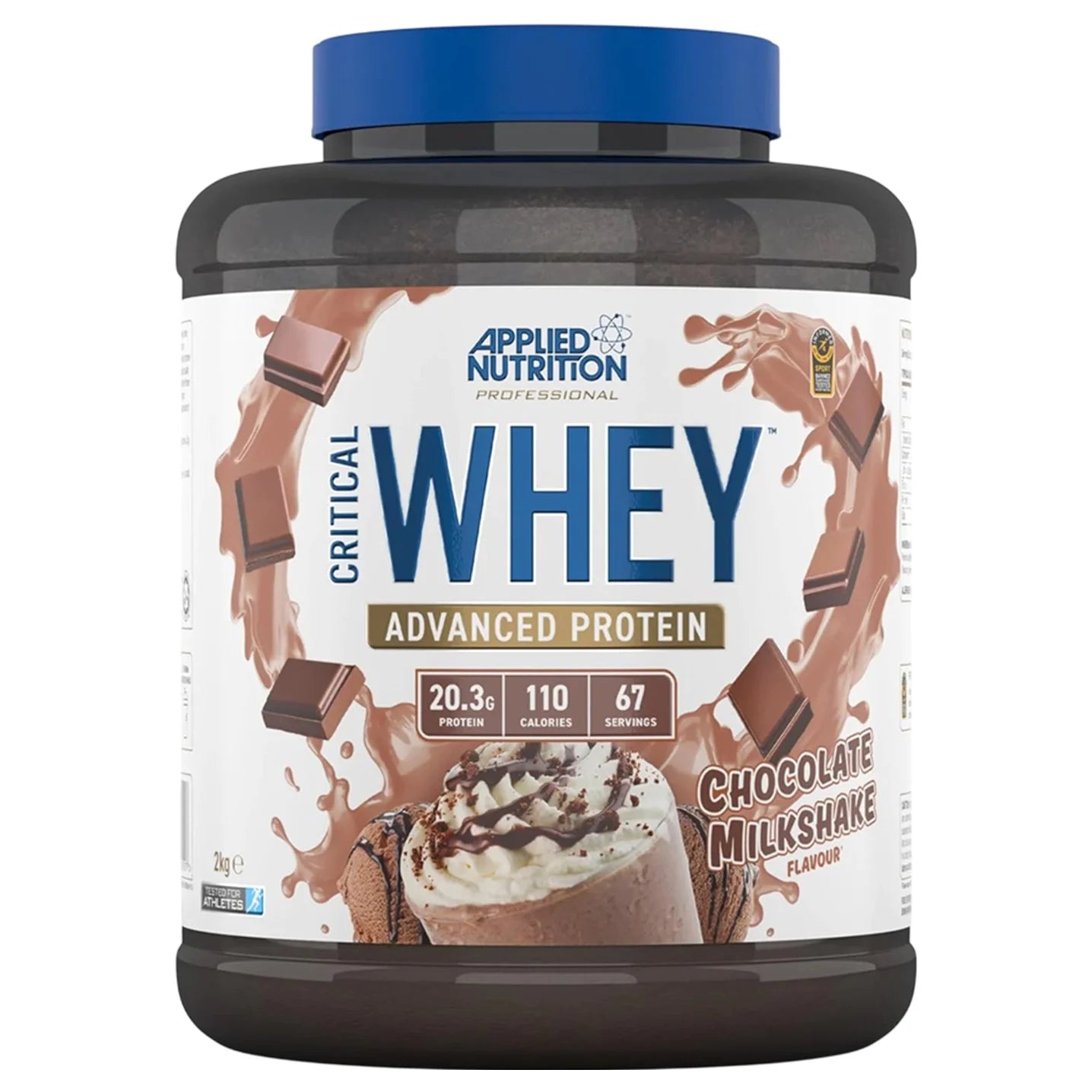 APPLIED NUTRITION CRITICAL WHEY ADVANCED PROTEIN CHOCOLATE MILKSHAKE 2KG
