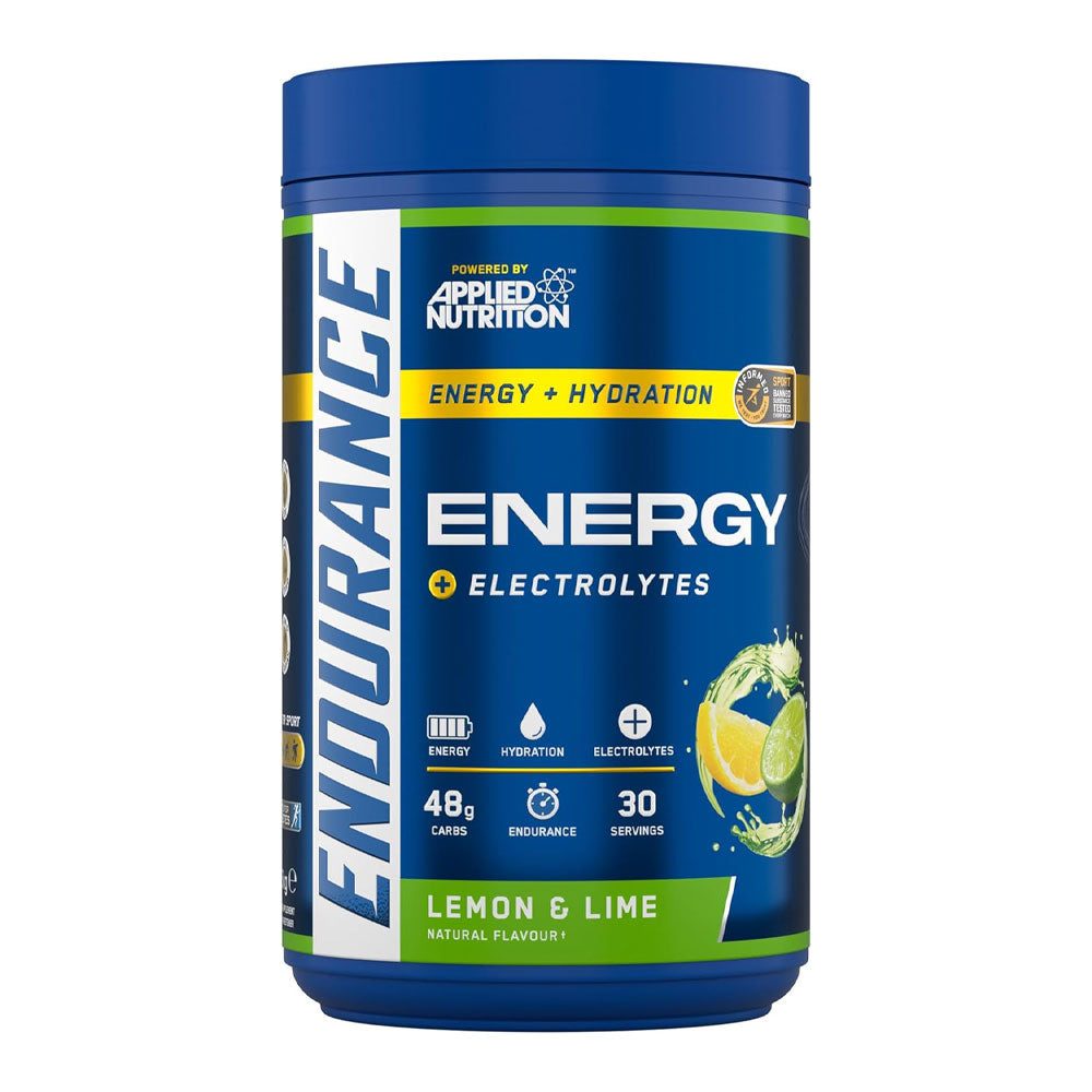 APPLIED NUTRITION ENDURANCE ENERGY DRINK POWDER LEMON & LIME 1.5KG