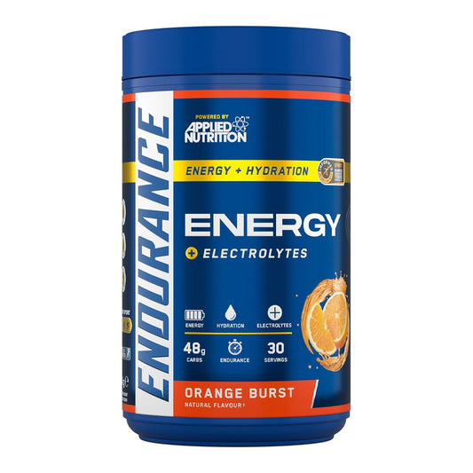 APPLIED NUTRITION ENDURANCE ENERGY DRINK POWDER ORANGE BURST 1.5KG