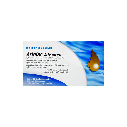 Artelac Advanced Eye Drops 30'S