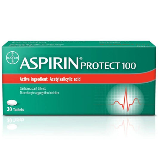 Aspirin Protect 100mg Tablets 30'S