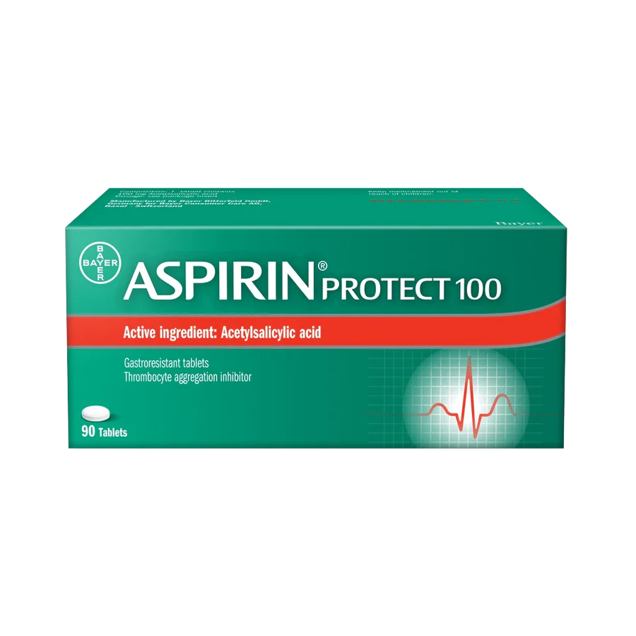 Aspirin Protect 100mg Tablets 90'S