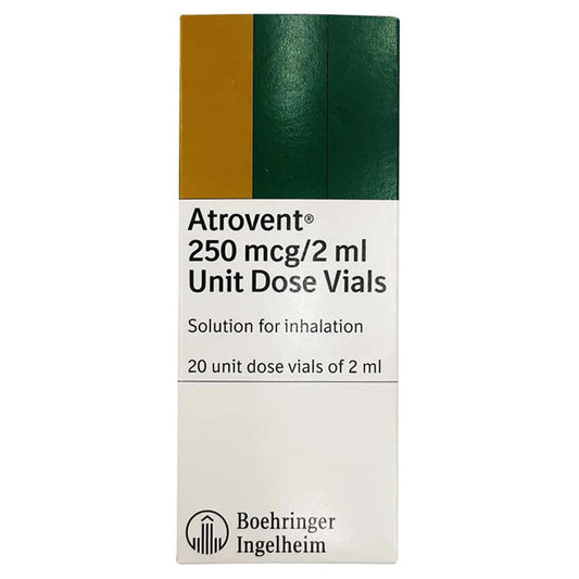 Atrovent 250mcg/2ml Vial 20'S