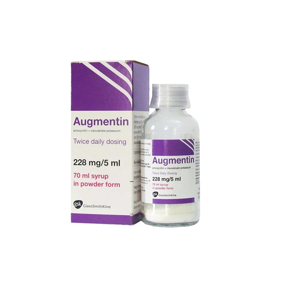 Augmentin 228mg/5ml Suspension 70ml