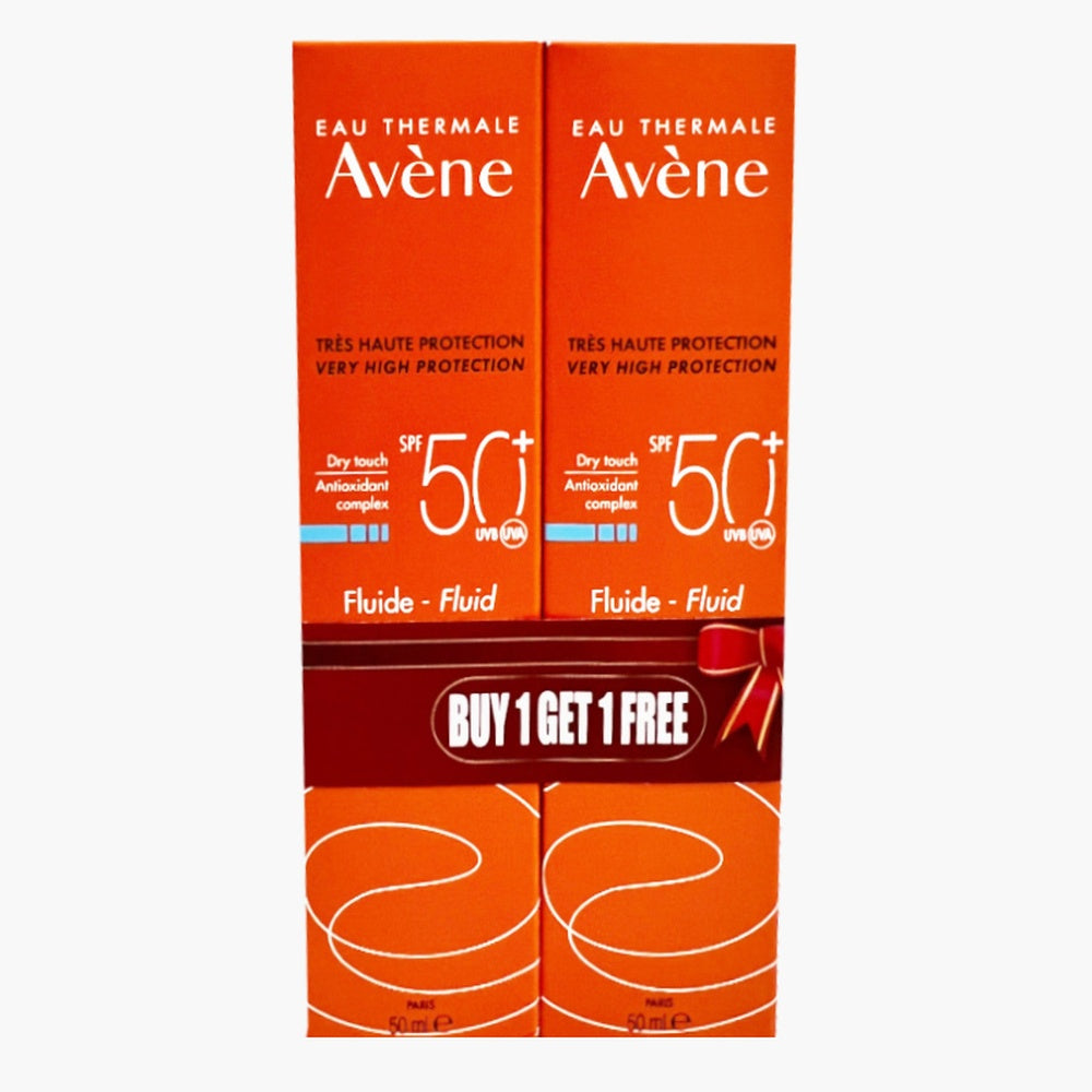 Avene 1+1  Spf50+ A/Oxidant Dry Touch Fluid 50ml