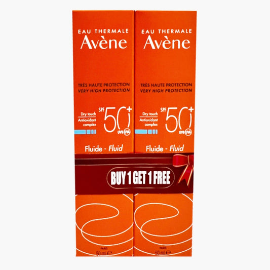 Avene 1+1  Spf50+ A/Oxidant Dry Touch Fluid 50ml