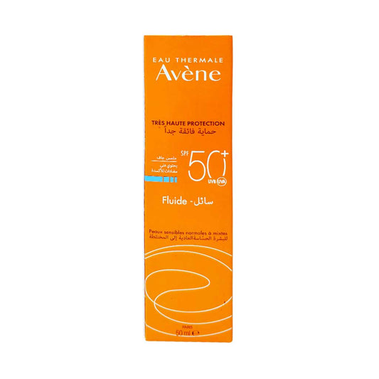 Avene  Spf50+ Antioxidant Fluid  Fragrance Free 50ml