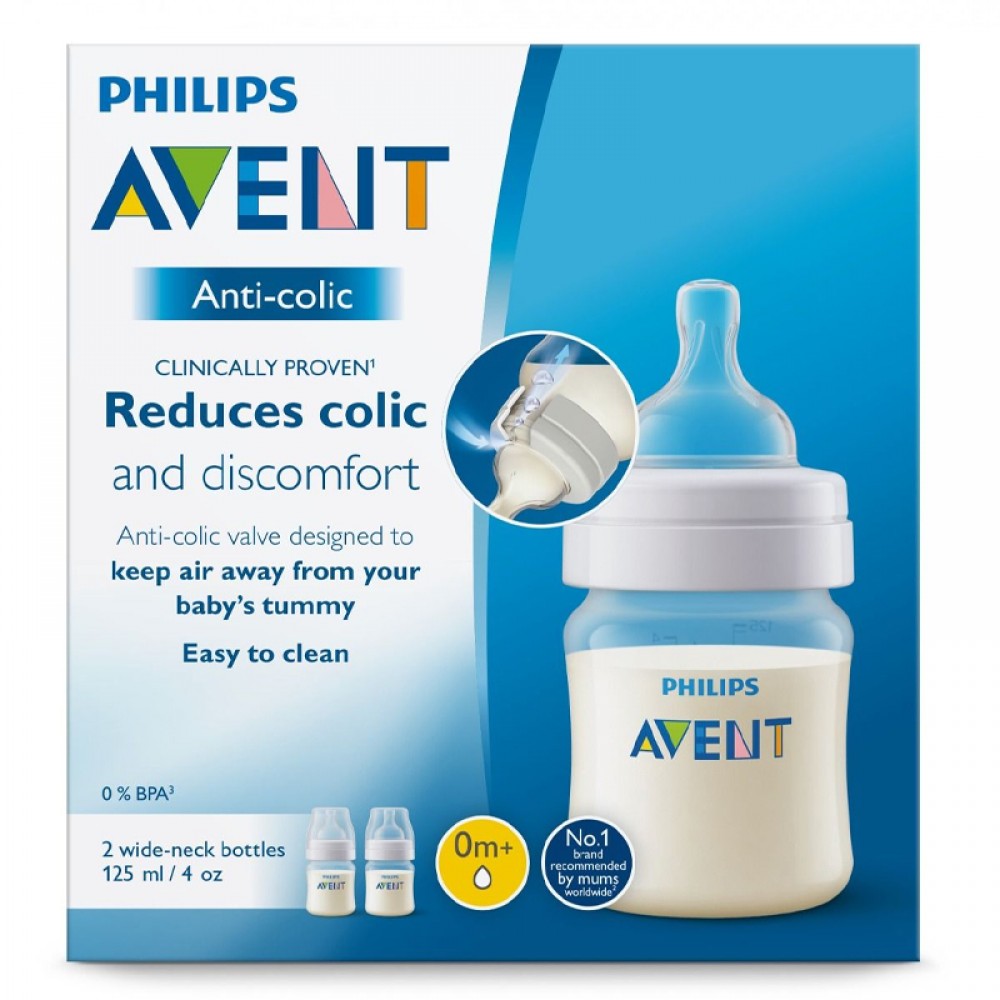 AVENT ANTI-COLIC BOTTLE 125ML