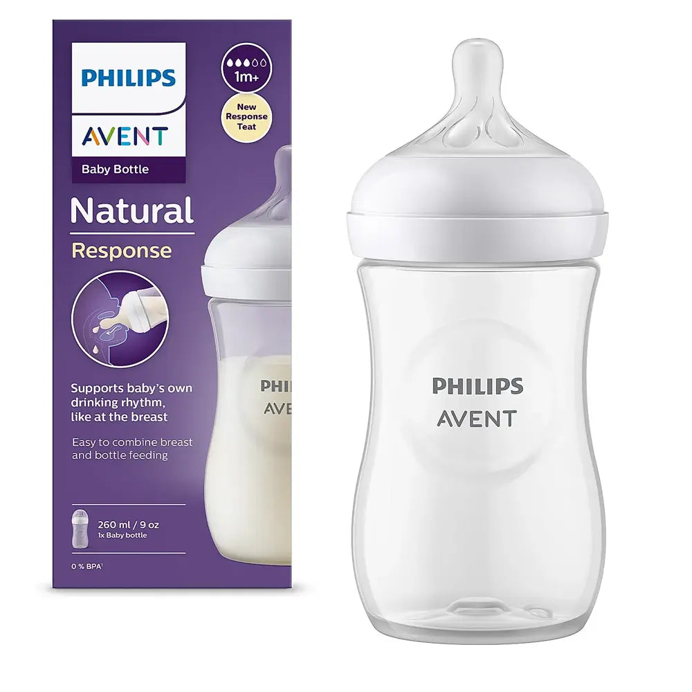 AVENT NATURAL 1M+ FEEDING BOTTLE BIBERON