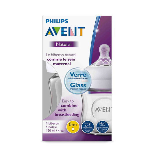 AVENT NATURAL FEEDING BOTTLE 120ML-SCF051/17