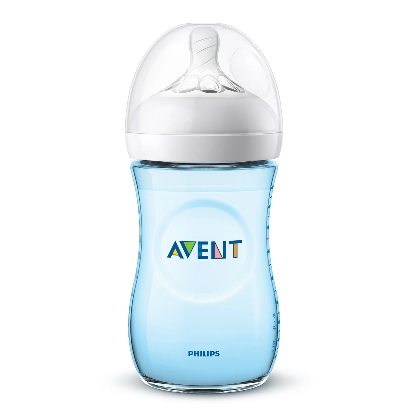 Avent Natural Feeding Bottle Blue 1m+ 260ml -Scy903/21