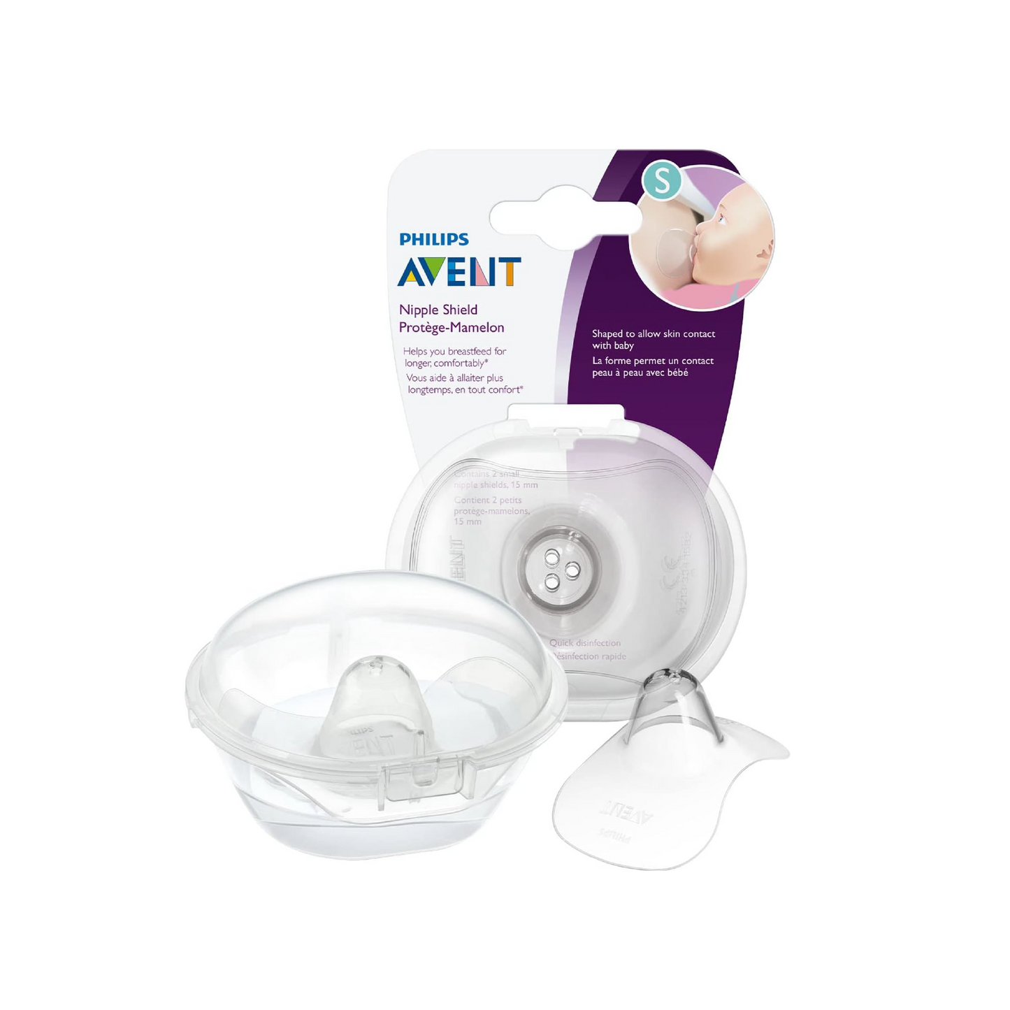 Avent Nipple Shield Small 2'S