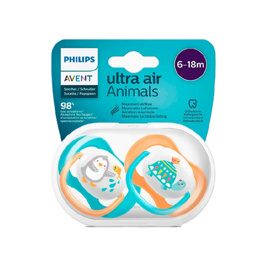 Avent Soother (6-18)Ultra Air Animals 2'S