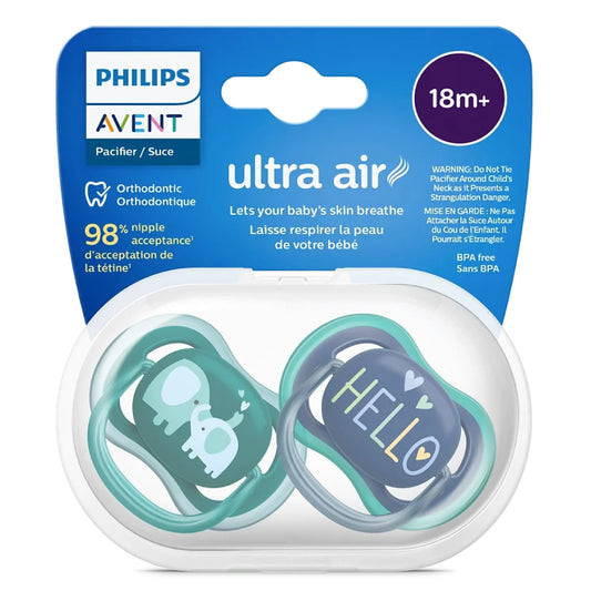 Avent Ultra Air 18m+ Boy Soother 2'S