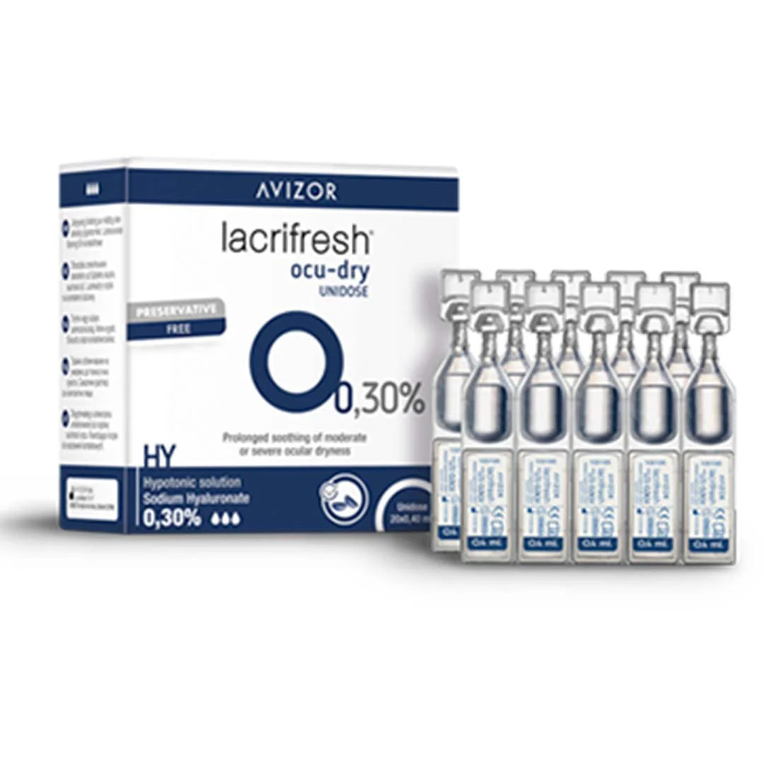 AVIZOR LACRIFRESH OCU-DRY 0.30% UNIDOSE 20x0.4ML AMP