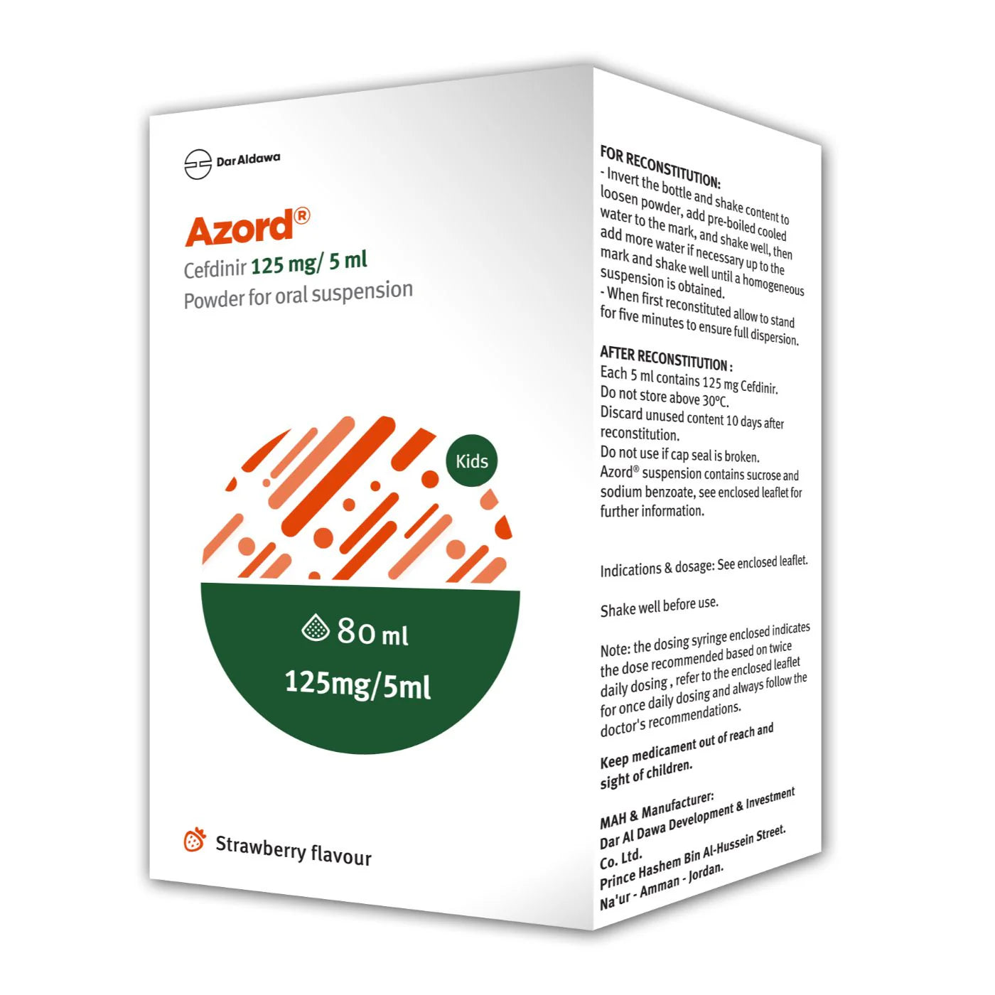 Azord 125mg Suspension 80ml