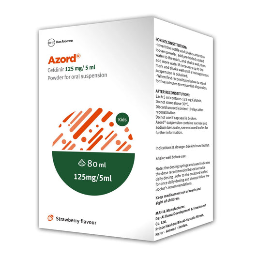 Azord 125mg Suspension 80ml