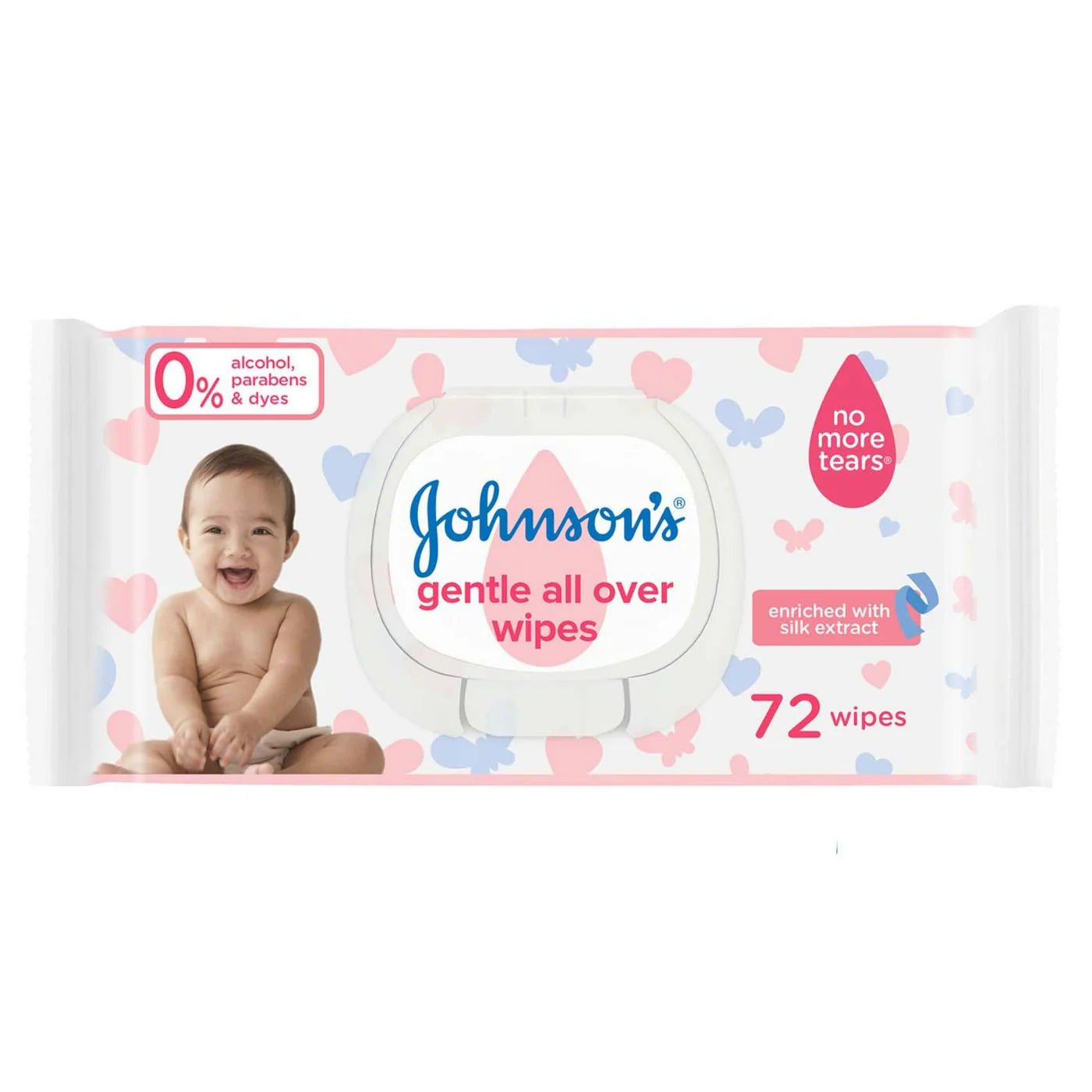 BABY GENTLE ALL OVER WIPES 72'S NEW