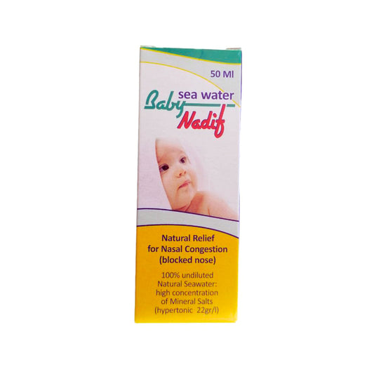 BABY NADIF HYPERTONIC SEA WATER SPRAY 50ML