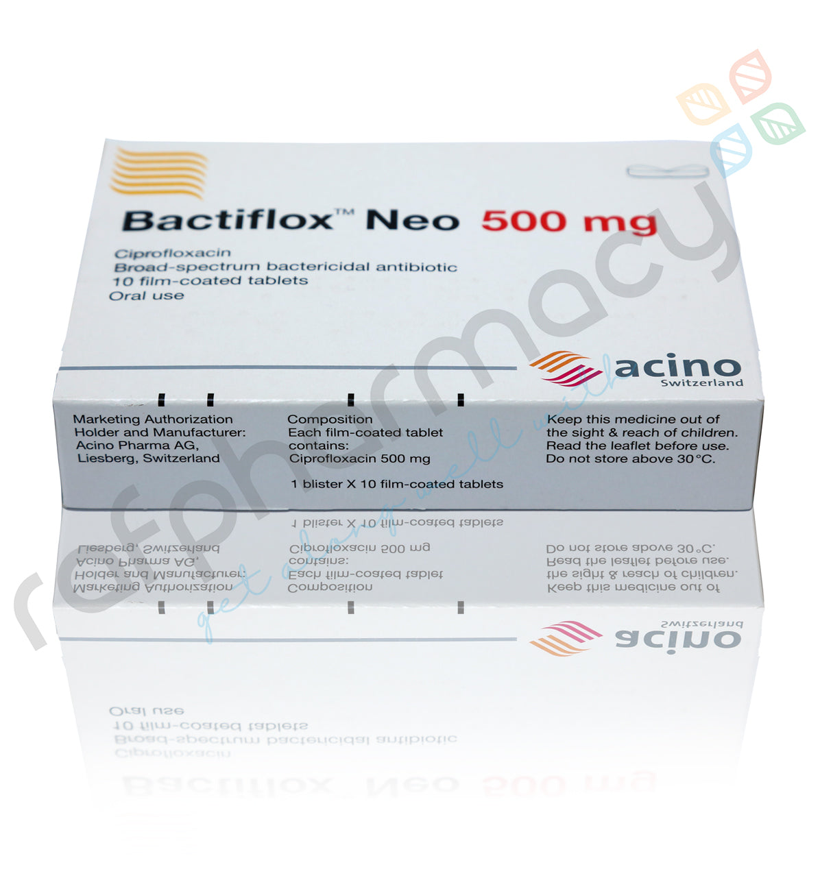 Bactiflox 500mg Tablets 10'S