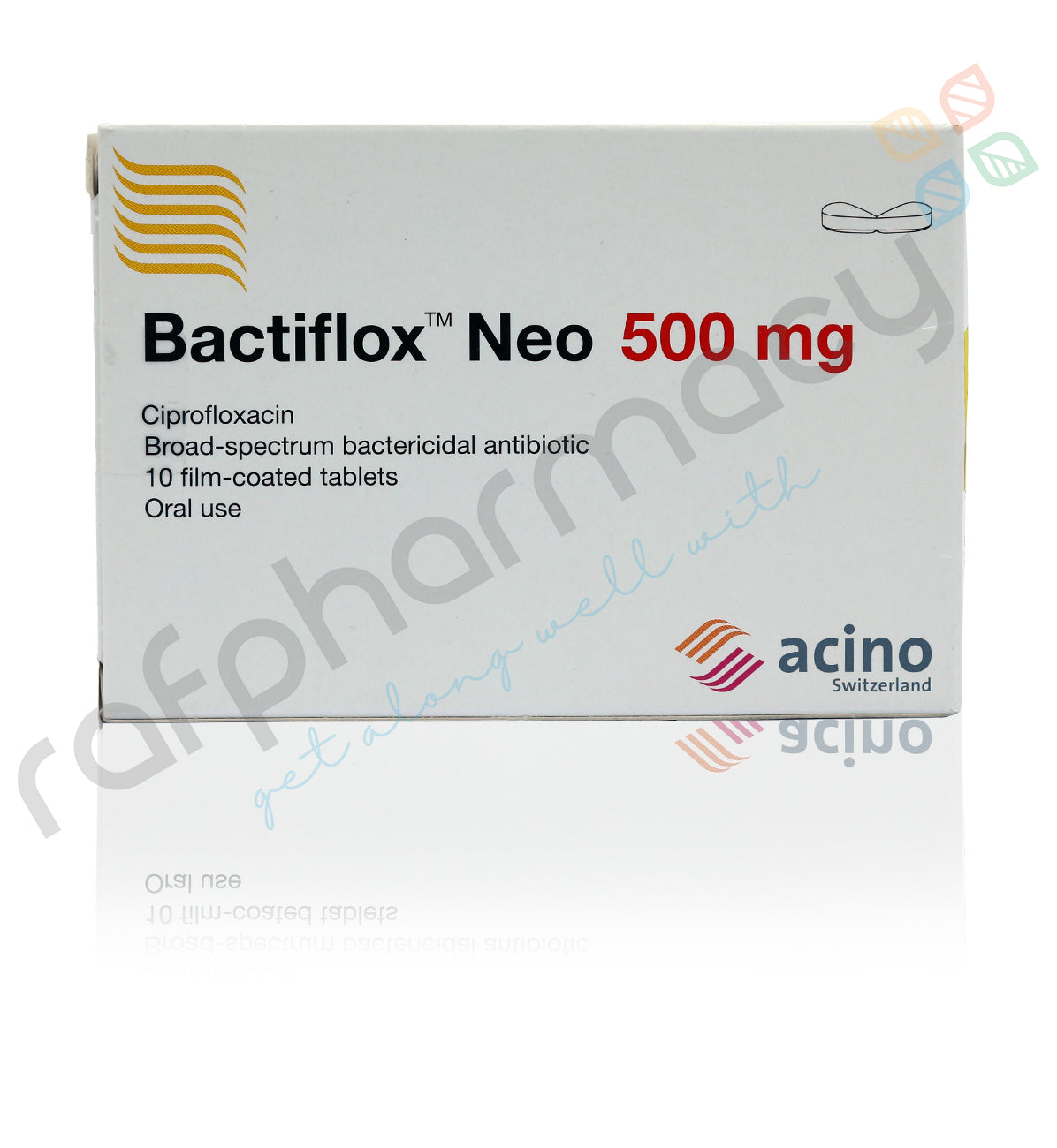 Bactiflox 500mg Tablets 10'S