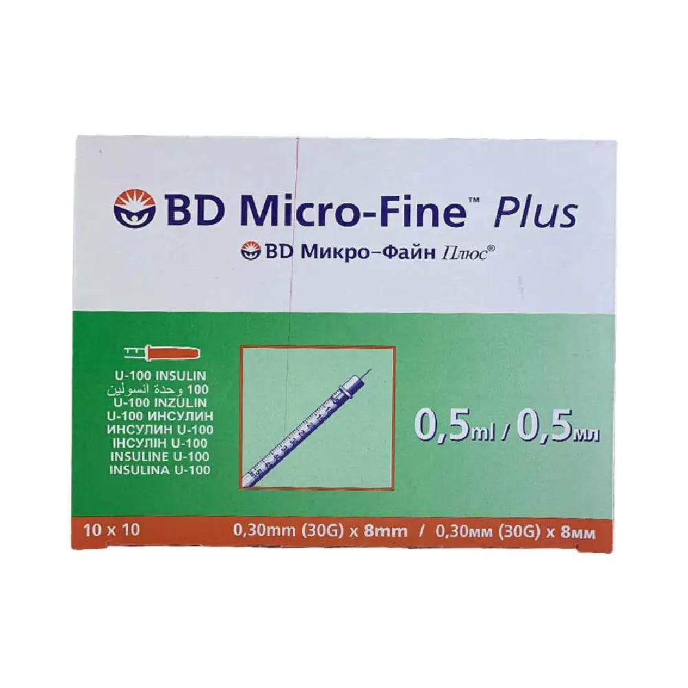 Bd Micro Finesyringe 0.5ml 100'S
