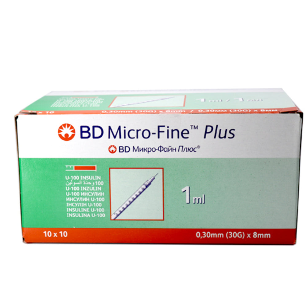 Bd Micro Finesyringe 1ml 100'S