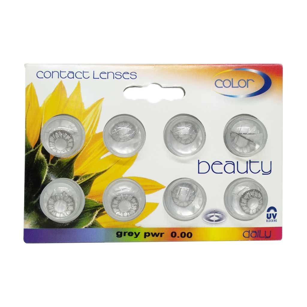 Beauty Daily Color Lens Pearl 8'S Gray