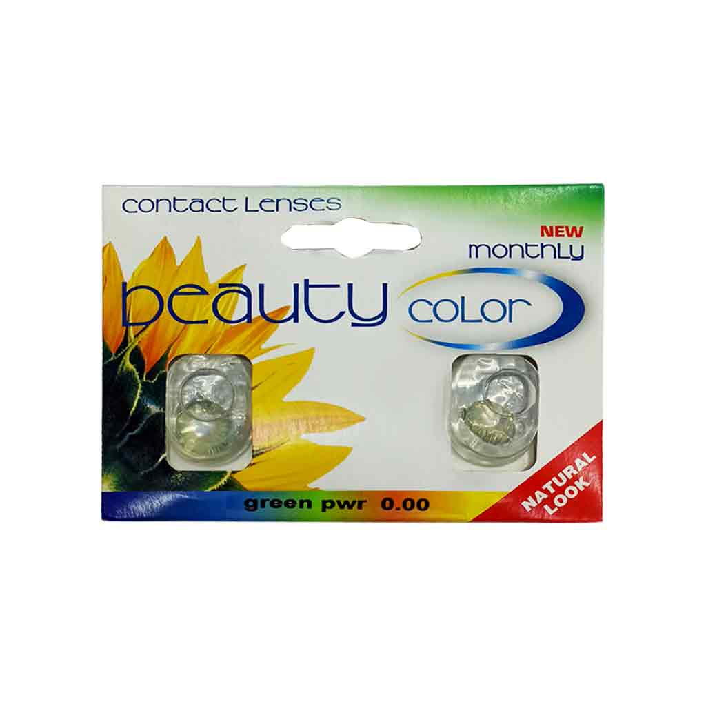 Beauty Monthly Color Lens Green 2'S