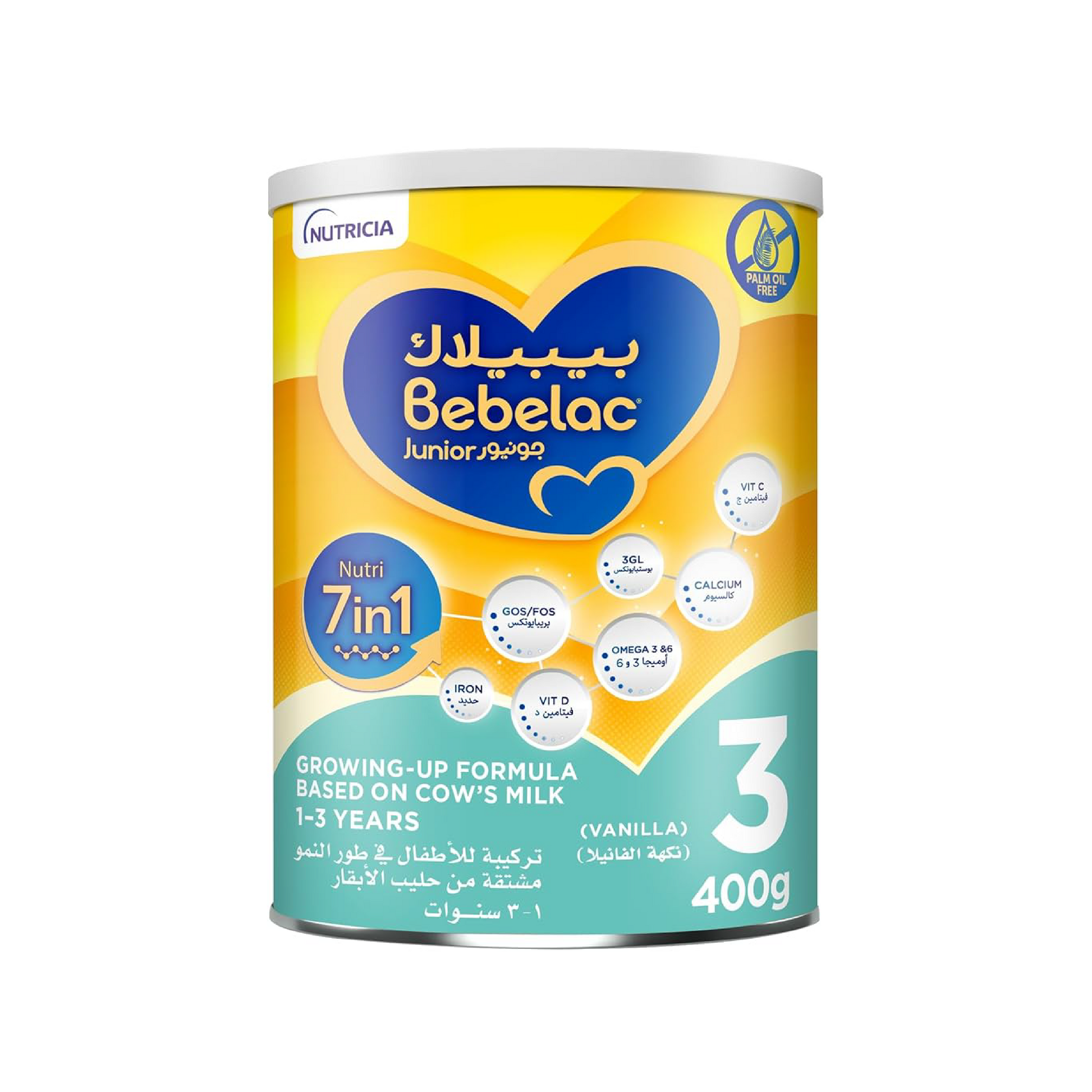 Bebelac Junior Nutri No-3 Growing Up Formula 400Gm