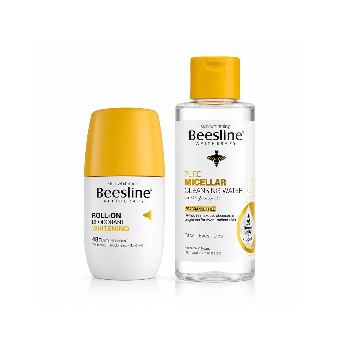 Beesline Roll-On Deo Fragrance Free 50ml+ 3in1 Micellar Cleansing Water Fragrance Free 100ml