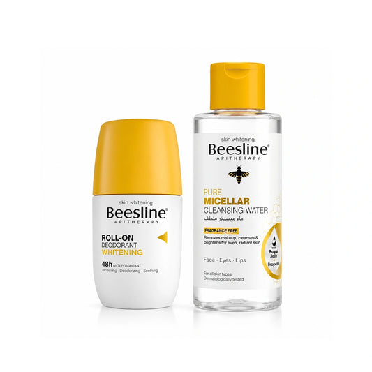 Beesline Roll-On Deo Fragrance Free 50ml+ 3in1 Micellar Cleansing Water Fragrance Free 100ml