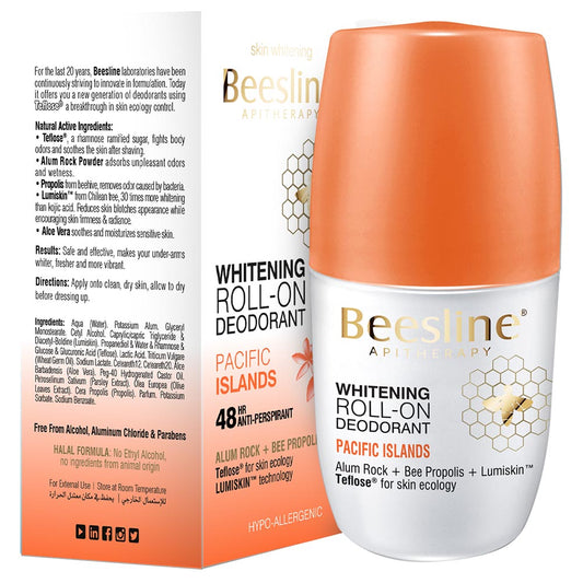 Beesline Whitening Roll On Deo Pacific Islands 50ml