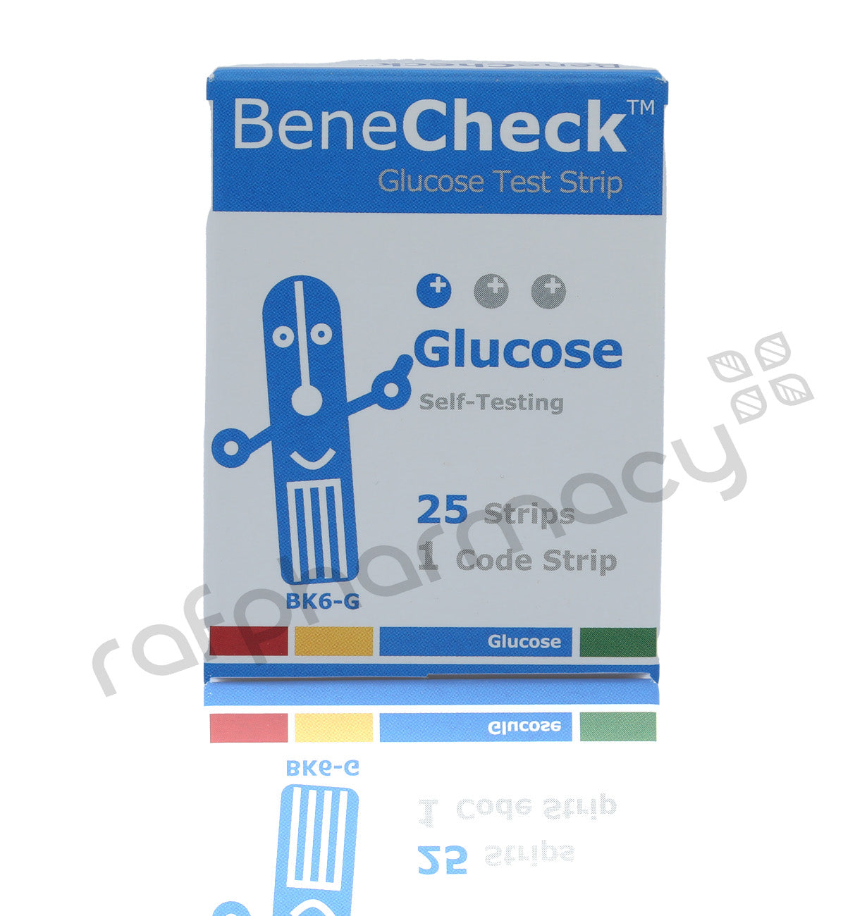 BENECHECK BLOOD GLUCOSE STRIP 25'S